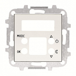 8540.5 BL Накладка терморегулятора 8140.5, серия SKY, белый ABB. Вид 1