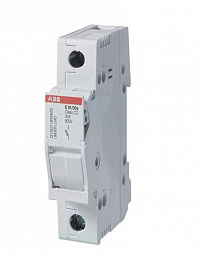 E91/32s Держатель предохранителей 1-полюсный 32А 10,3х38мм 690В AC/DC c индикатором состояния ABB. Вид 1