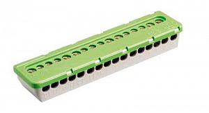 PEK/S16	 Клеммник винтовой PE 7x16-9х6мм ABB. Вид 1