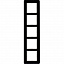 Рамка 5-постовая (стекло, черный) Q.7 Berker. Вид 1.