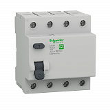 Блок утечки тока 4-полюсный, 40A, 300mA, тип AC-S (УЗО) EASY 9 Schneider Electric