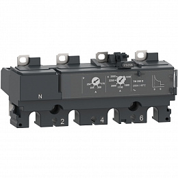 TRIP UNIT NSX250 4P3D TMD 160 Термомагнитный расцепитель 4-полюсный, 160А Schneider Electric. Вид 1