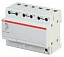 OVR T1 3N 25 255 7 Ограничитель перенапряжения 3P+N, тип 1, 255В, 25kA ABB. Вид 1.
