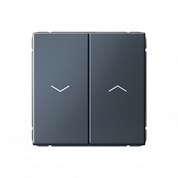 Выключатель 2-кл. для жалюзи, 2х сх.4, 10А, механизм (грифель) ARTGALLERY Systeme Electric. Вид 1