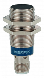 Индуктивный цилиндр. датчик m18 12 24вdc xs118b3pbm12 Schneider Electric. Вид 1