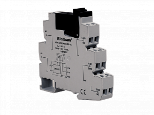 KPR-SWE-24VAC/DC-2C Интерфейсное реле 2x8A Klemsan. Вид 1