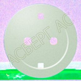 Накладка для розетки 2К+З с безвинтовым зажимом (слоновая кость) Celiane Legrand. Вид 1