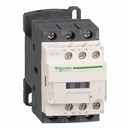 контактор d 3р,12 a,но+нз,36v 50/60 гц,зажим под винт, Schneider Electric. Вид 1