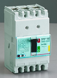DPX3 160 Термо-магнитный 3-полюсный автомат 16А, 16kA Legrand. Вид 1