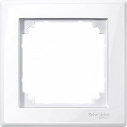 Рамка 1-постовая (белый) Merten M-Smart Schneider Electric. Вид 1