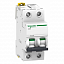 iC60N 2P 20А Автоматический выключатель 2-полюсный, 20А, 6кА (хар-ка C) Schneider Electric. Вид 1.