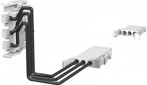 1SDA0 67213 R1 SOR-UVR XT2-XT4 PM/PF W Разъём 2pin для реле в выкатном исполнении ABB. Вид 1