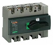Выключатель-разъединитель Interpact INS125, 3P, 125А (с черной ручкой) Schneider Electric