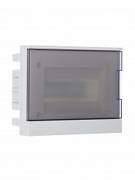 Бокс в нишу 8м серая дверь basic e (с клеммами) ABB. Вид 1