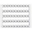 DO 10x10 (21-30) Маркировка номеров горизонтальная (1уп=500шт) Klemsan. Вид 1.