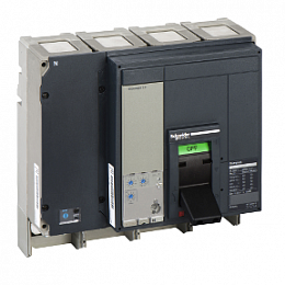 NS800 N 4P+ MICROLOGIC 2.0 E Автоматический выключатель 4-х полюсный 800А 50кА (в сборе) Schneider Electric. Вид 1