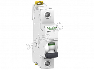 iC60N 1P 20А Автоматический выключатель 1-полюсный, 20А, 6кА (хар-ка B) Schneider Electric. Вид 1