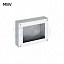 Коробка распределительная с обзорной крышкой, с монтажной панелью, 300х600х120мм, IP66 Провенто. Вид 1.