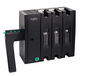 Выключатель-разъединитель 4-полюсный, 200A (боковая рук. слева) Systeme Electric. Вид 1
