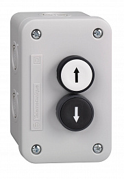 Кнопочный пост 2 кнопки бел.черн. Schneider Electric. Вид 1