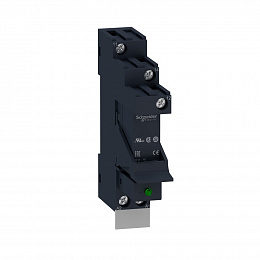 Реле+колодка+скоба+маркировка+варистор,12а,~230в Schneider Electric. Вид 1