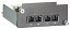 Модуль расширения: 2х100BaseFX MOXA. Вид 1.