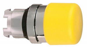 Головка кнопки 22мм желтая zb4bc54 Schneider Electric. Вид 1