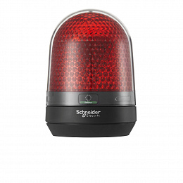 Световой маяк красный led d100мм 100 - 230vac Schneider Electric. Вид 1