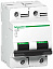 C120N 2P 63A Автоматический выключатель 2-полюсный, 63А, 10кА (хар-ка D) Schneider Electric. Вид 1.
