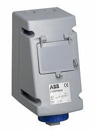 416 RPM6W Розетка с ВА 416RPM6W, 16А, 3Р+N+Е, IP67, 6ч ABB. Вид 1