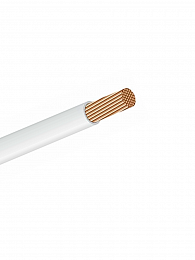 100000039989030010 ПуГВнг(А)-LS 1х4 450/750В, белый, ТУ 16-705.502-2011 (ГОСТ 31947-2012) (1 бухта - 200м.) Кольчугино. Вид 1
