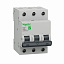 Автоматический выключатель 3-полюсный, 63А, 6kА (хар-ка С) EASY 9 Schneider Electric. Вид 1.