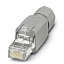 VS-08-RJ45-5-Q/IP20 Штекерный соединитель RJ45, cтепень защиты: IP20, полюсов:8 Phoenix Contact. Вид 1.