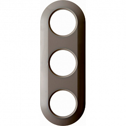 Рамка 3-постовая (полярная белизна, глянцевый) Serie 1930 Berker. Вид 1