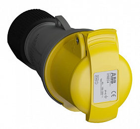 Розетка кабельная easy&safe 316ec4,16а,3p+e,ip44,4ч ABB. Вид 1