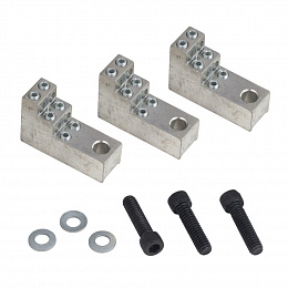 3 шт.алюм.клемм 6x (2.5 - 16 мм?) nsxm Schneider Electric. Вид 1