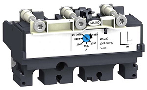 430500 MA150 Электромагнитный расцепитель 3-полюсный 150А для NSX160-250 Schneider Electric. Вид 1