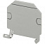 Торцевая крышка для клеммников nsytrv952b, nsytrv1502bb Schneider Electric. Вид 1.