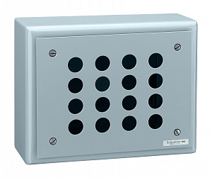 Корпус ключевого поста 16 отв. Schneider Electric. Вид 1