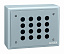 Корпус ключевого поста 16 отв. Schneider Electric. Вид 1.