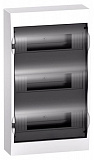 Бокс настенный 3ряда/36 модуля с прозрачной дверью (с клеммами) IP40 EASY 9 Systeme Electric