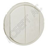 Клавиша для 2-х клавишного выключателя (слоновая кость) Celiane Legrand