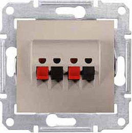 АудиоРозетка (титан) Sedna Schneider Electric. Вид 1