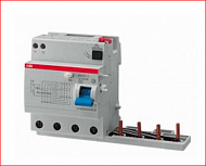 DDA204 A 63/300 Блок дифференциального тока 4-полюсный, 63A, 300mA, тип А ABB