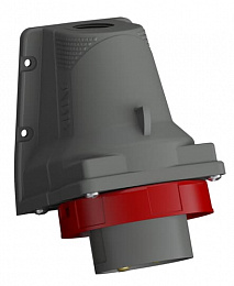 Вилка для монтажа на поверхность easy&safe 432ebs6w,32a,3p+n+e,ip67,3ч ABB. Вид 1