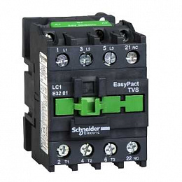 Контактор 3-х полюсный 38А 220B AC, 50/60Гц Schneider Electric. Вид 1