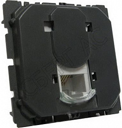 Механизм телефонной розетки,RJ11,Celiane, Legrand. Вид 1