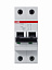 S202 K32 Автоматический выключатель 2-полюсный, 32А, 6kA (хар-ка K) ABB. Вид 3.