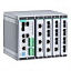 Модульный управляемый коммутатор: 3xGigabit Ethernet (combo), установка до 4 модулей расширения (до 16х10/100 Ethernet), -40...+75С MOXA. Вид 1.