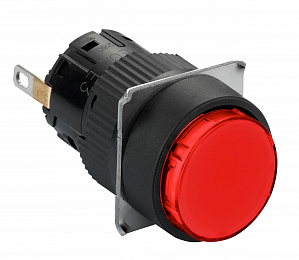 Сигн. лампа, круглая, желтая, led, 24в Schneider Electric. Вид 1